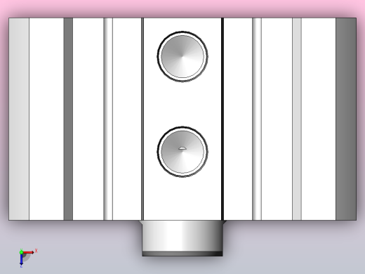 气缸CQ2A100-15D俯视缩略图