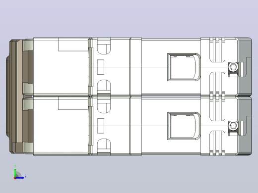 NB5-63N 1P&amp;N小型断路器三维模型202307左视缩略图
