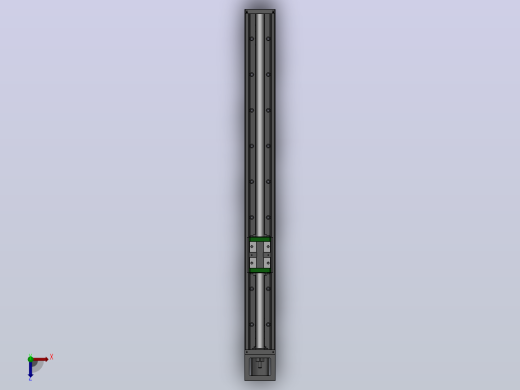 钢制KK模组直线滑台TKK86D(标准型）TKK86D-940俯视缩略图
