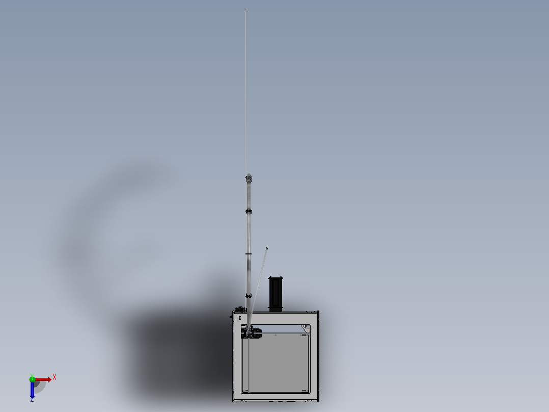 Ultimaker3D打印机俯视图