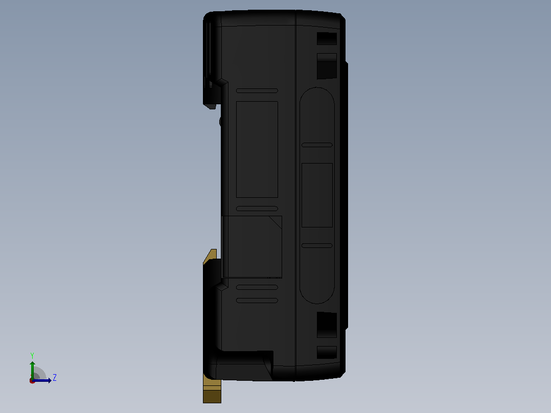 欧姆龙FQ_D30_Solidworks左视图