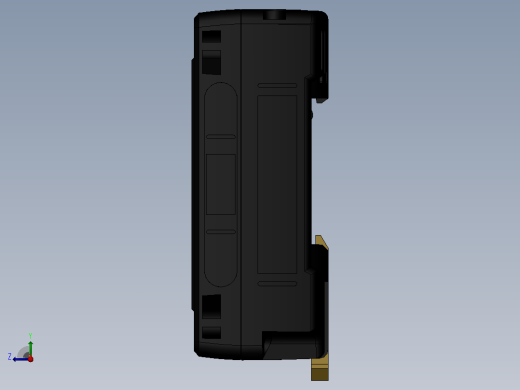 欧姆龙FQ_D30_Solidworks右视缩略图