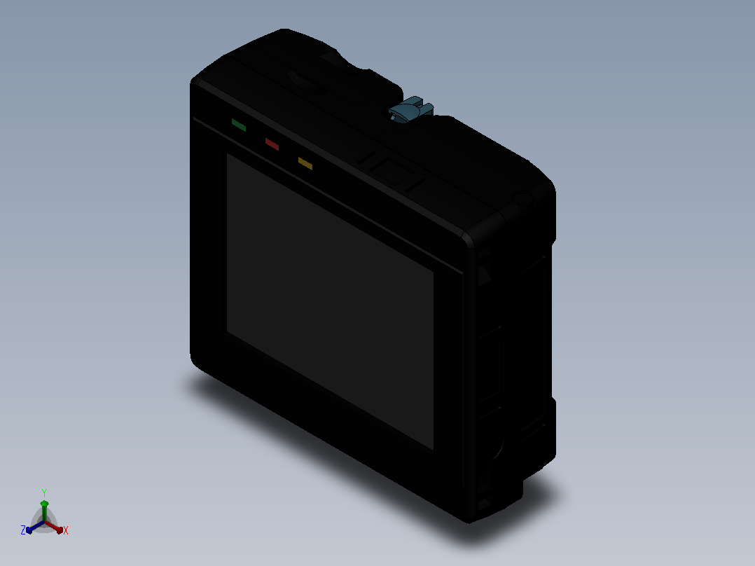 欧姆龙FQ_D30_Solidworks正等轴测图