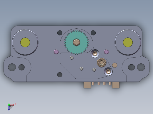 华为5G升降机电机自动锁螺丝治具sw17可编辑俯视缩略图