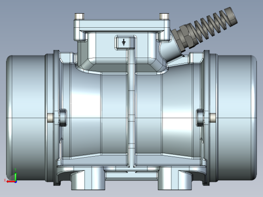KBM-6-2型振动电机stp后视缩略图