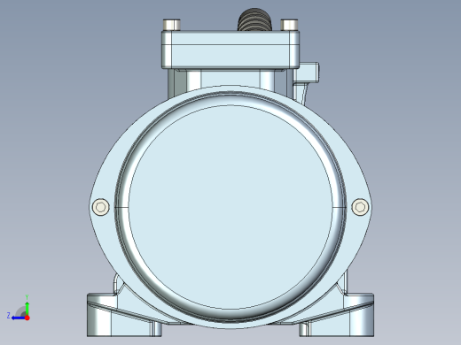 KBM-6-2型振动电机stp右视缩略图