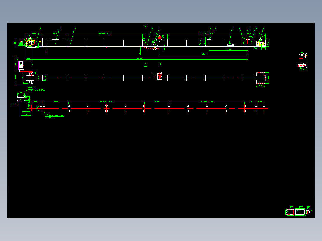 气密型埋刮板布置图