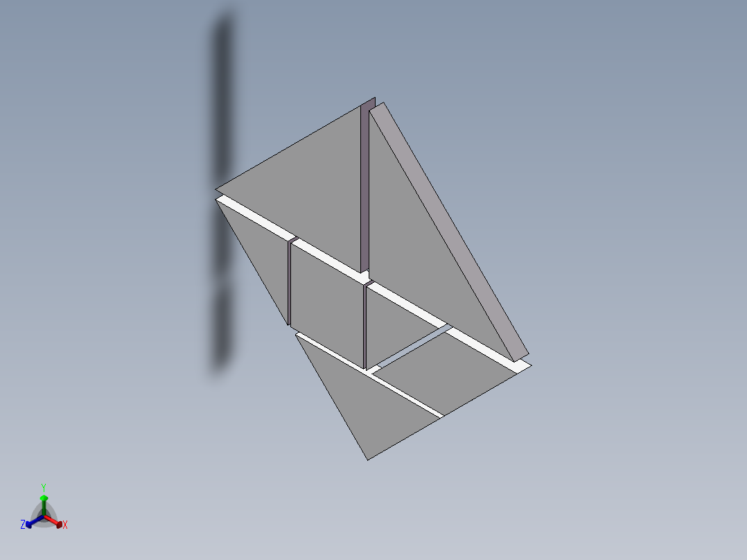 七巧板正等轴测图
