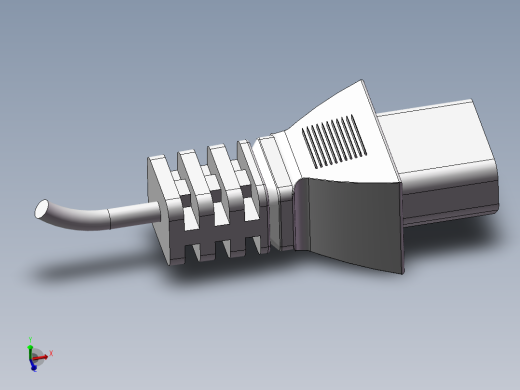 SolidWorks 插头设计