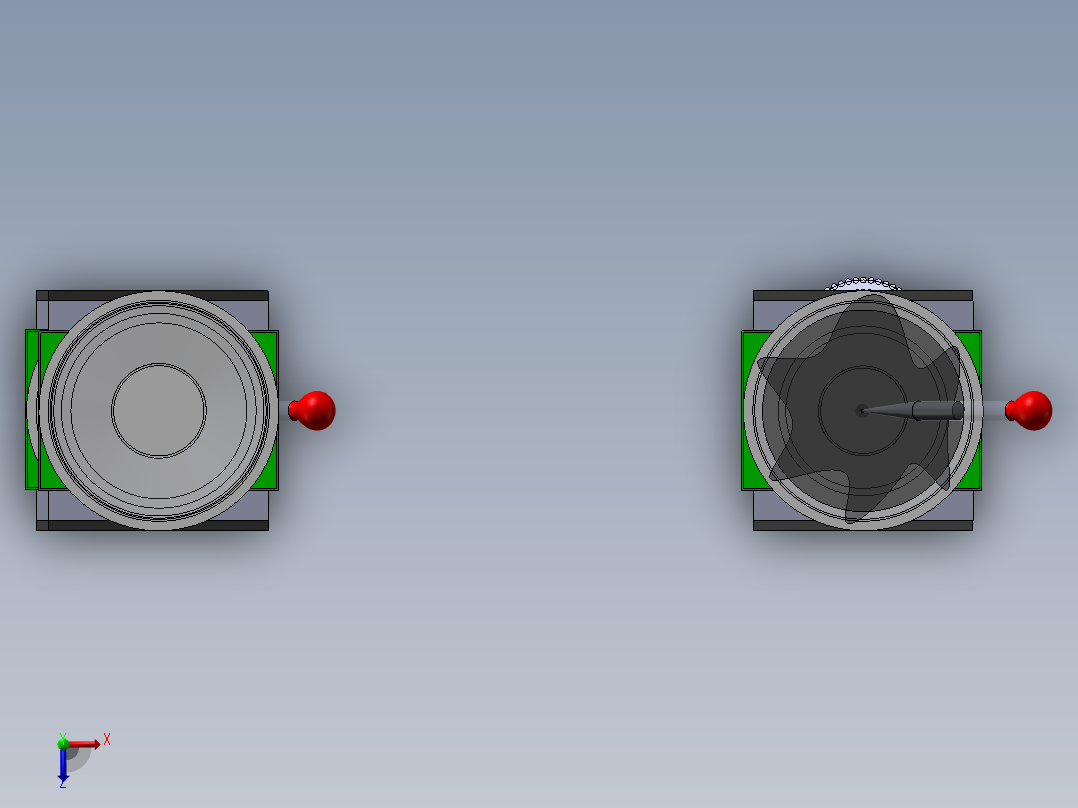 实验流程图俯视图