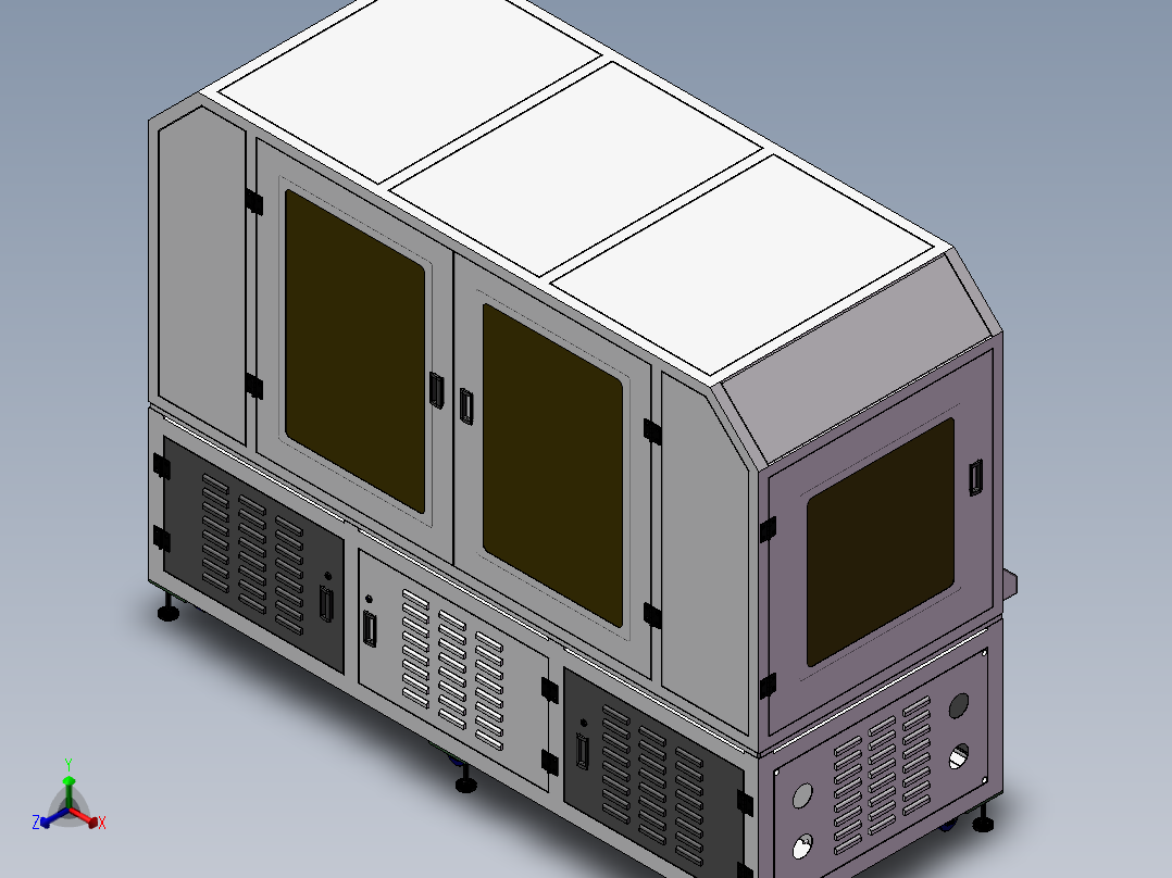 手机焊接机 3D模型自动化设备3D图纸3D模型