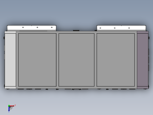 手机焊接机 3D模型自动化设备3D图纸3D模型俯视缩略图