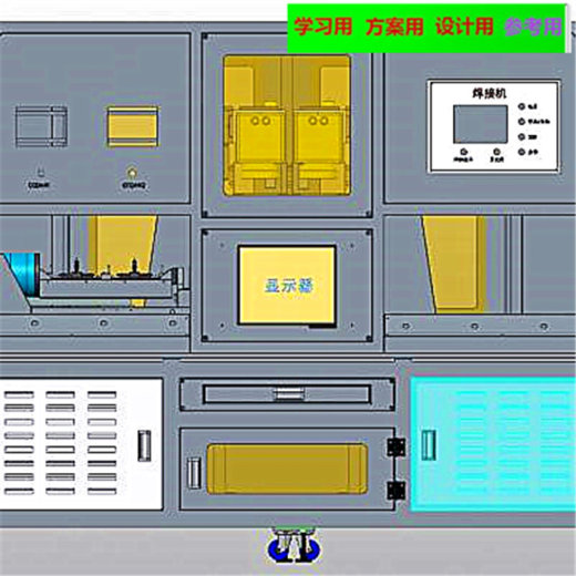 手机焊接机 3D模型自动化设备3D图纸3D模型缩略图