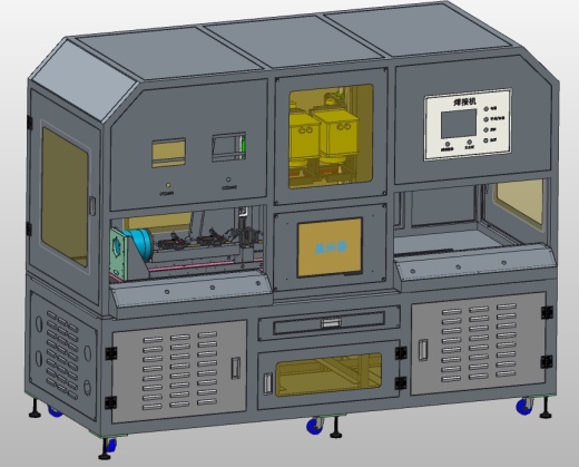 手机焊接机 3D模型自动化设备3D图纸3D模型缩略图