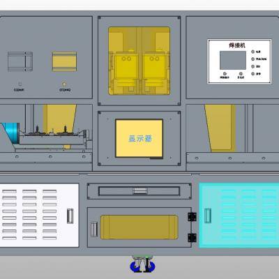手机焊接机 3D模型自动化设备3D图纸3D模型缩略图