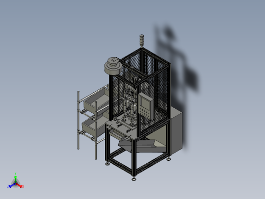 两轴自动销钉涂油压装机