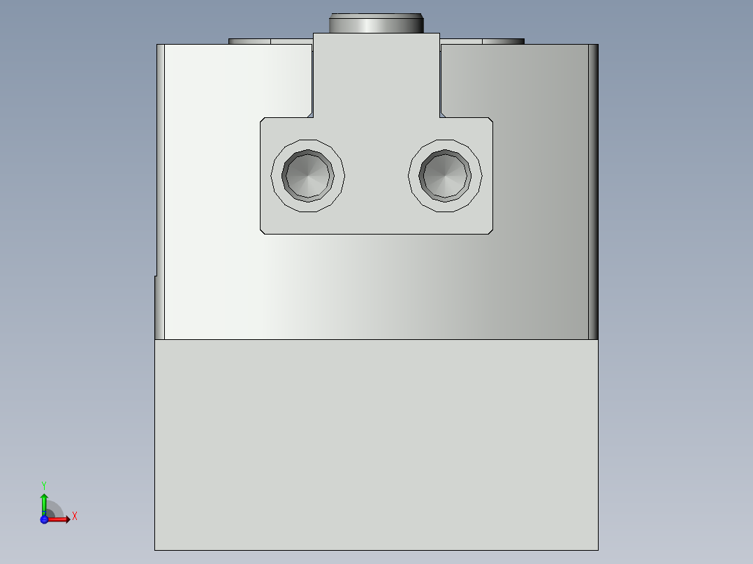 费斯托气缸HGPT-35-A-B前视图