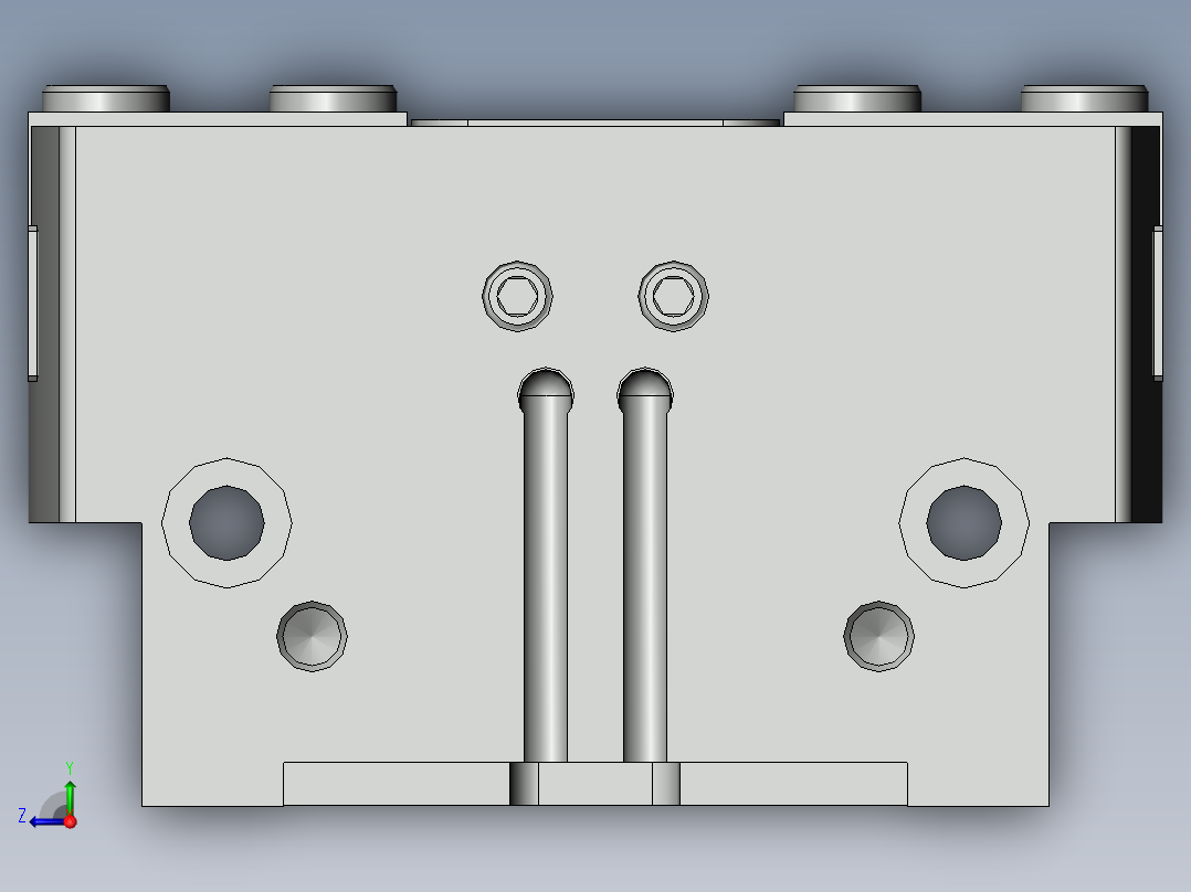 费斯托气缸HGPT-35-A-B右视图