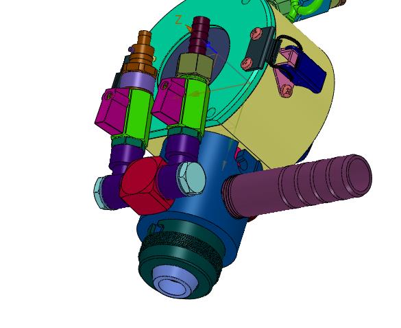 五金喷涂同心喷枪