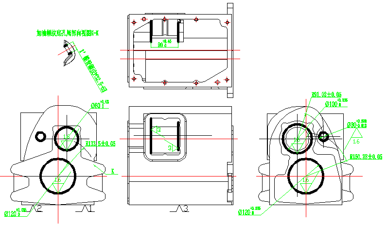 汽车变速箱加工工艺及粗铣前后端面夹具设计(包含cad图纸+说明书)50