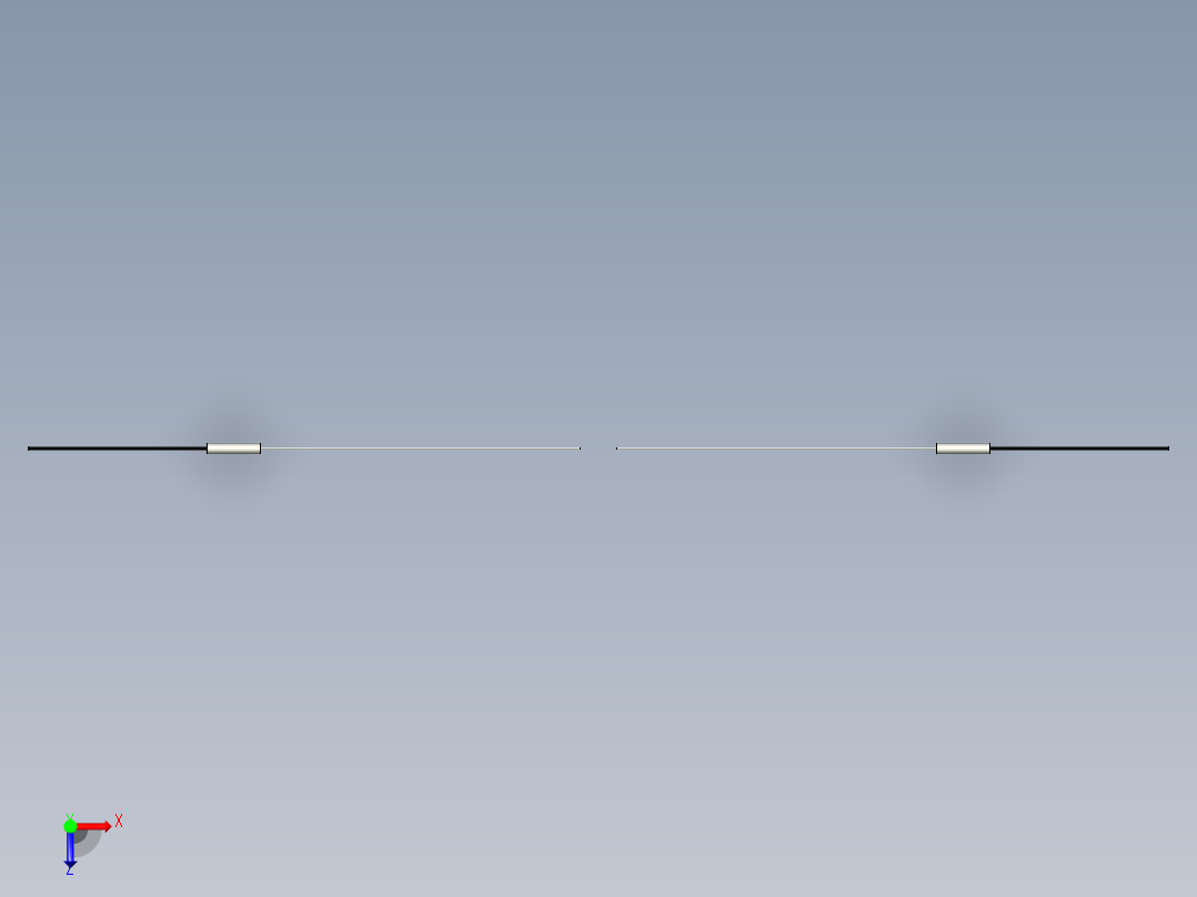 光纤元件对射型FT-D311Q-L俯视图