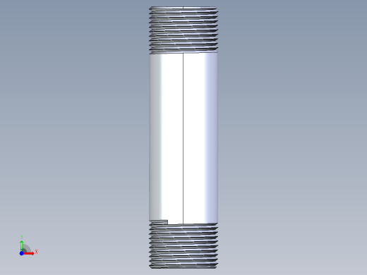 聚氯乙烯配件33-Sch80_Nipple_MPTxMPT_861-137_1in x 5in前视缩略图