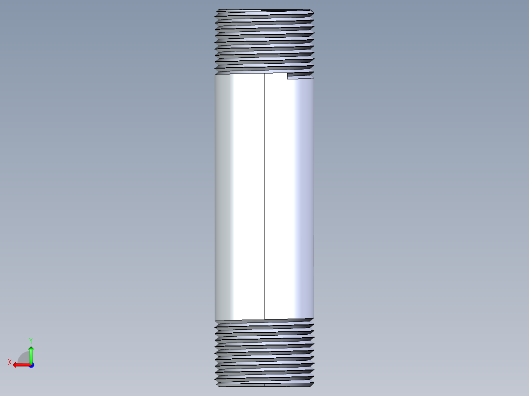 聚氯乙烯配件33-Sch80_Nipple_MPTxMPT_861-137_1in x 5in后视图