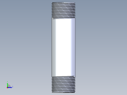 聚氯乙烯配件33-Sch80_Nipple_MPTxMPT_861-137_1in x 5in左视缩略图