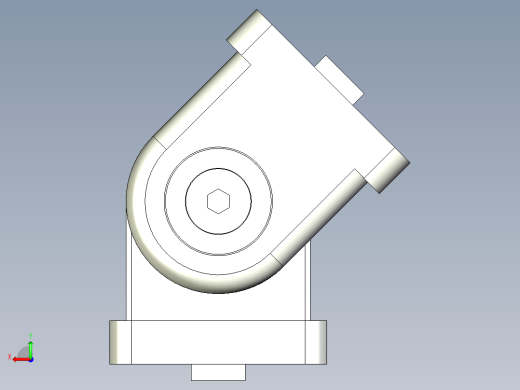 型材-BR 40X40 PIVOT JOINT KJN532235后视缩略图