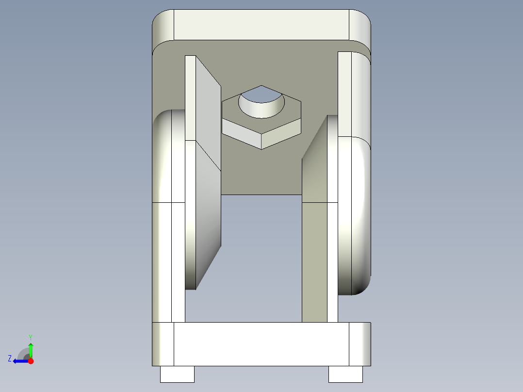 型材-BR 40X40 PIVOT JOINT KJN532235右视图