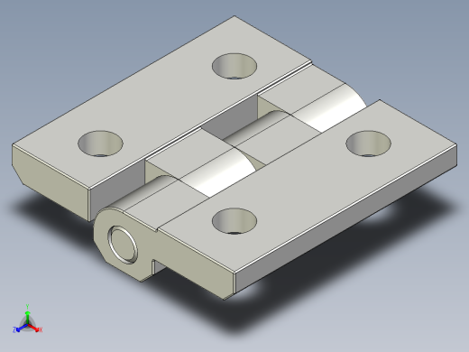 工程塑膠鉸鏈CFM-3D多系列多零件图纸模型