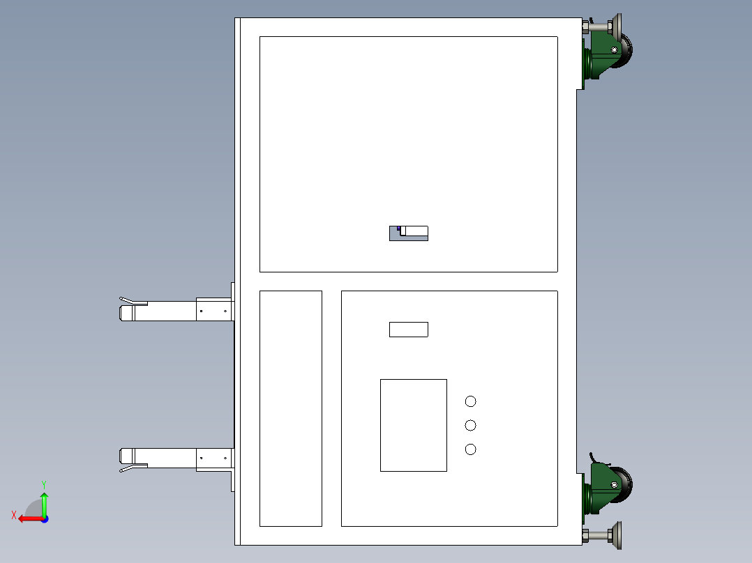 PIN片托盘循环上料机x_t后视图