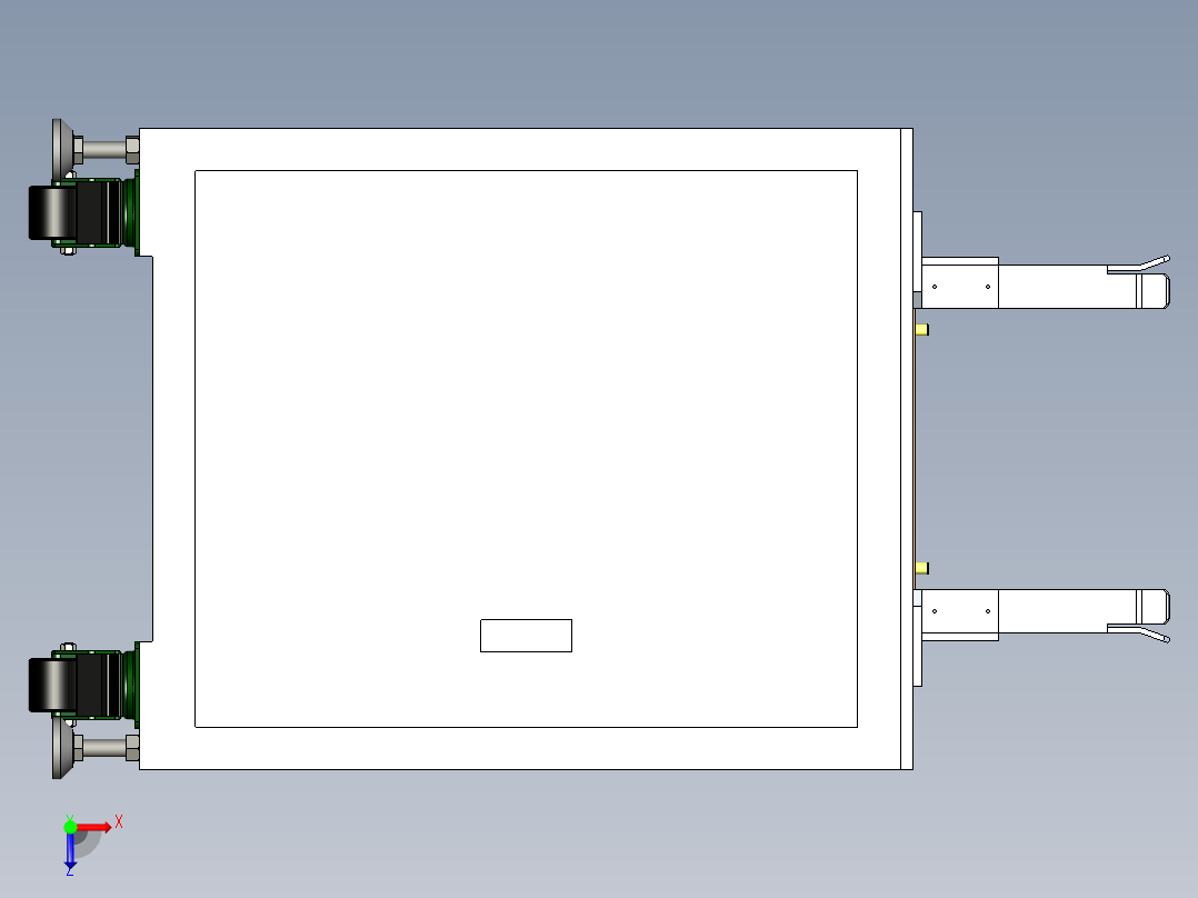 PIN片托盘循环上料机x_t俯视图