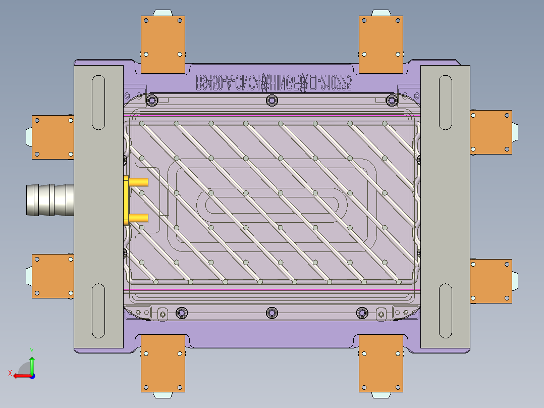 B9450-A-笔记本CNC工装夹具三维模型CNC1内腔开粗-210622后视图
