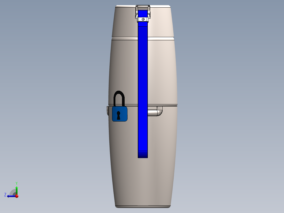 瓶子、罐子、桶(52)右视图