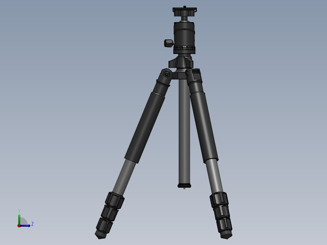 三脚架(12)左视图