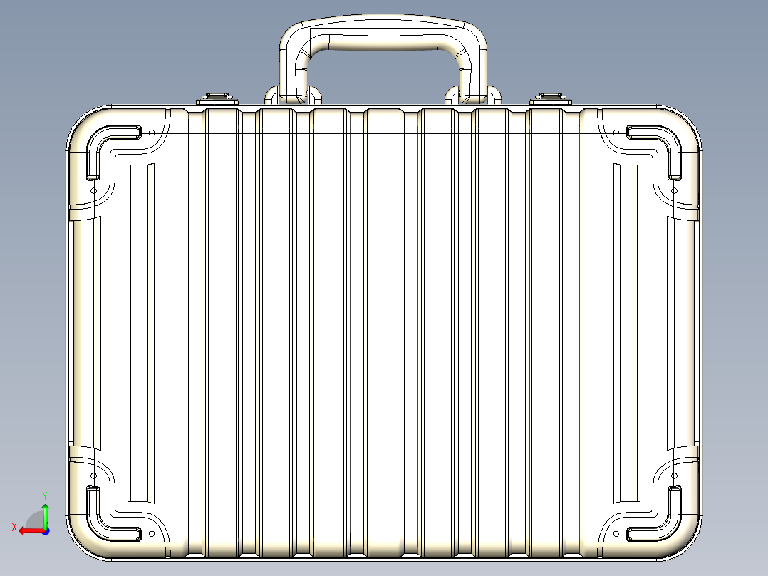 工具箱设计2后视图