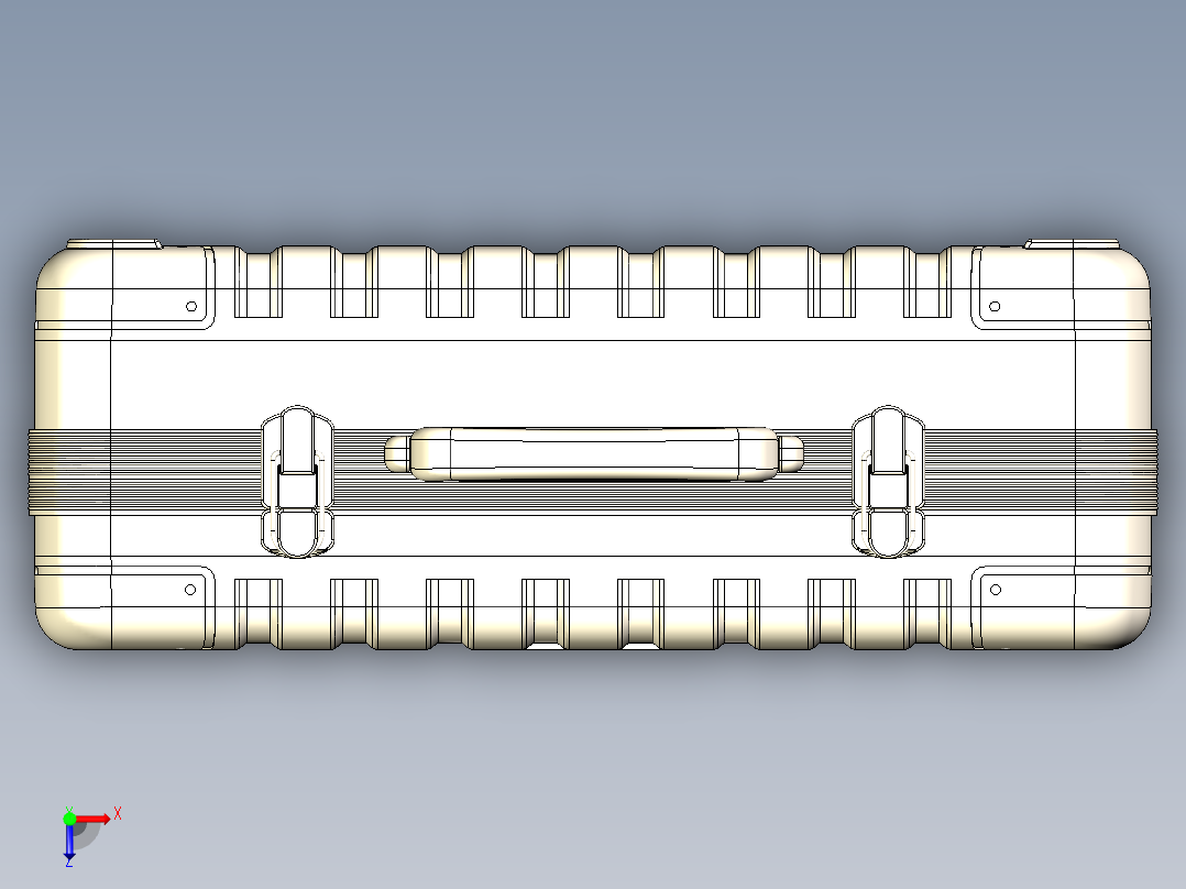 工具箱设计2俯视图
