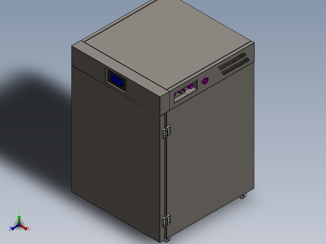 280型二氧化碳细胞培养箱（气套）900384--1200主视图
