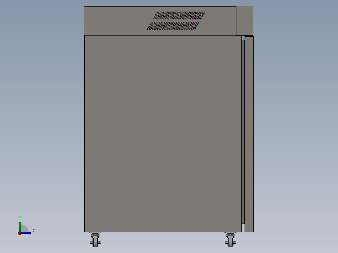 280型二氧化碳细胞培养箱（气套）900384--1200左视图