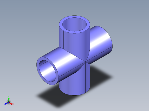 B3004510-PVC十字架 1英寸尺寸