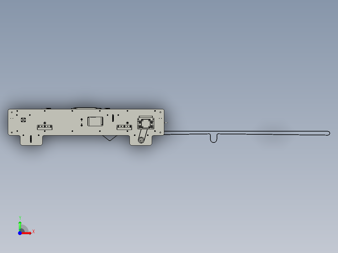 TTK2V10-04-00回流线组件前视图