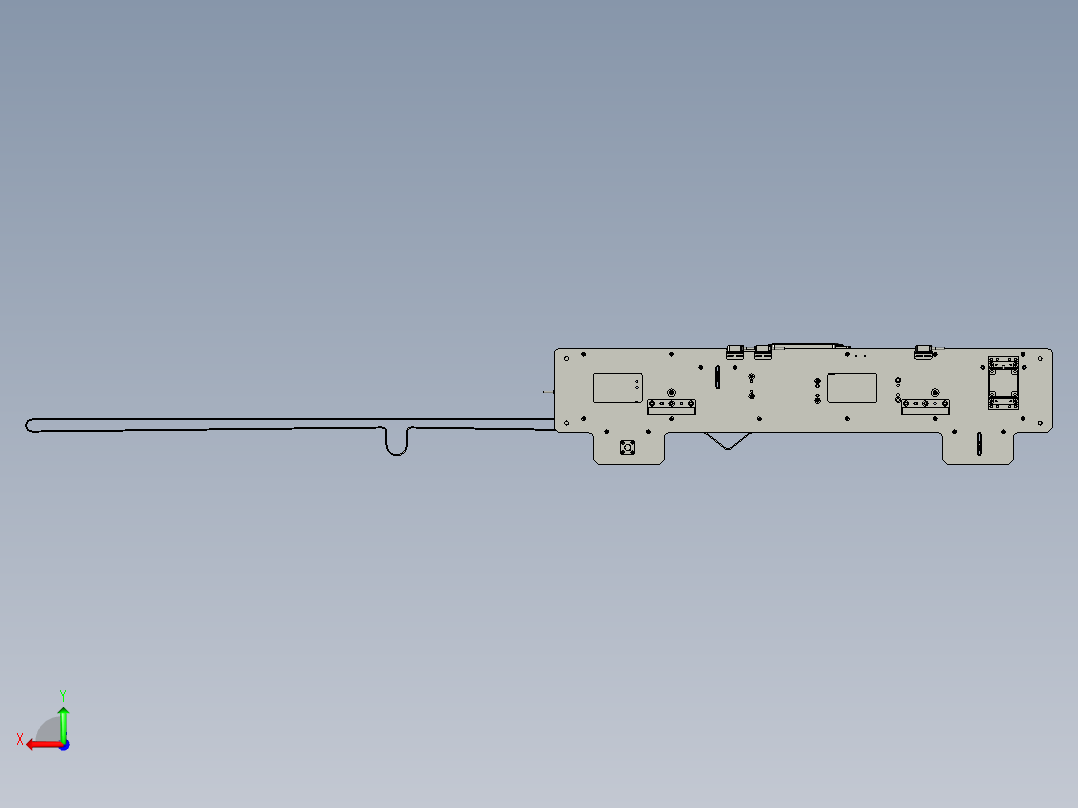 TTK2V10-04-00回流线组件后视图