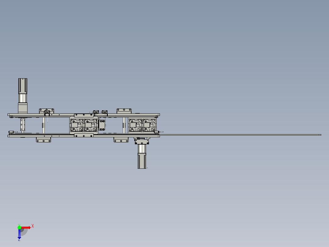 TTK2V10-04-00回流线组件俯视图