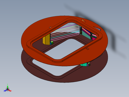 悬浮式拼接地板