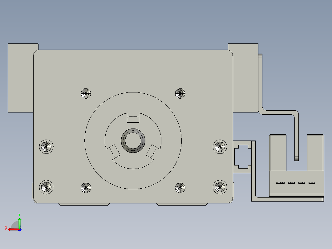 KK50-250A1-F2CS2后视图
