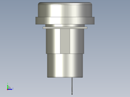 电控柜-111H000577指示灯AD17-22_AC220VW左视缩略图