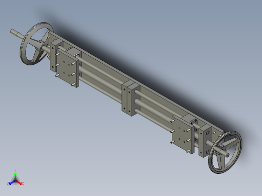 主轴竖向调节机构装配1116