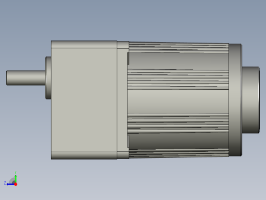 80型25w调速常规减速电机(1)右视缩略图