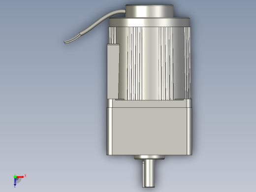 80型25w调速常规减速电机(1)俯视缩略图